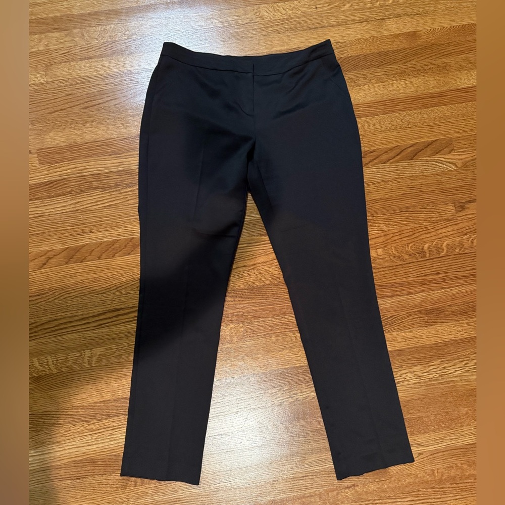 Laundry By Shelli Segal Black Straight Leg Pants